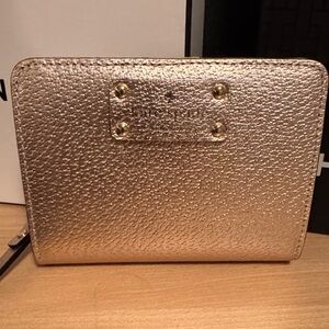 Kate Spade Shimmering Gold Wallet
